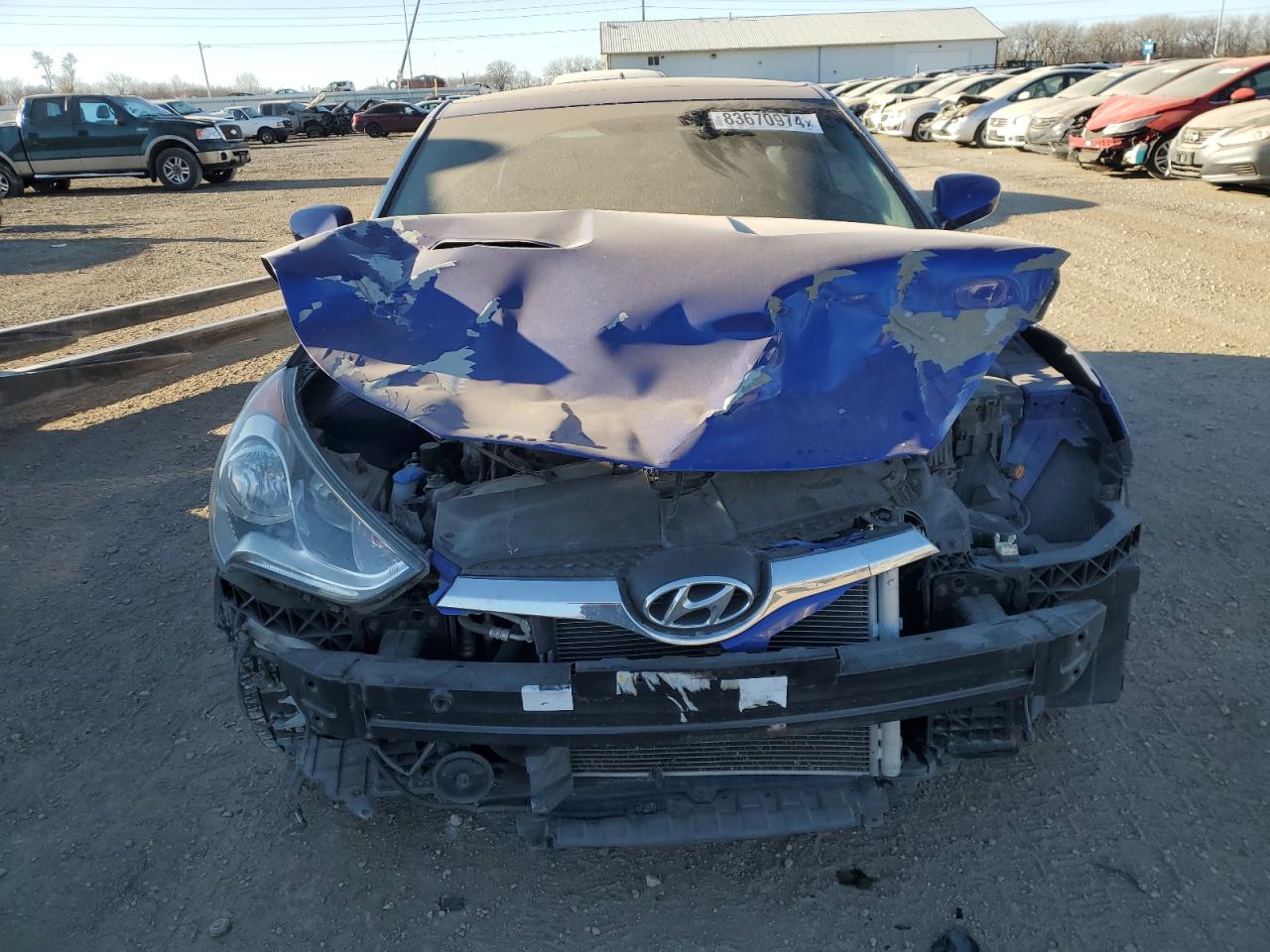 Lot #3033273806 2012 HYUNDAI VELOSTER