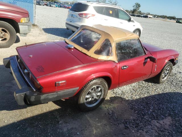 TRIUMPH CAR SPITFIRE 1980 red   TFVDW2AT001603 photo #4