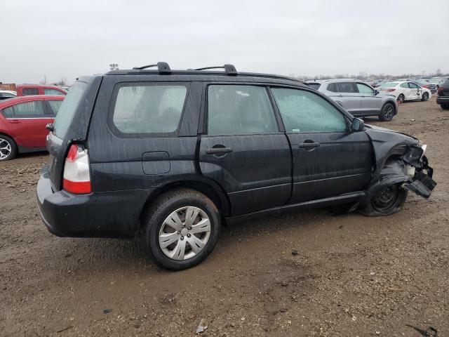 SUBARU FORESTER 2 2008 black  gas JF1SG636X8H710355 photo #4