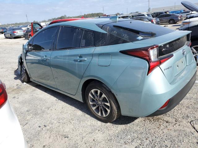 TOYOTA PRIUS NIGH 2022 teal  hybrid engine JTDKAMFU4N3168866 photo #3