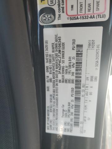 2018 FORD FIESTA TIT 3FADP4CJ7JM106345
