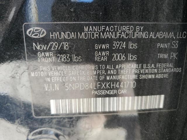 VIN 5NPD84LFXKH441710 2019 HYUNDAI ELANTRA no.13