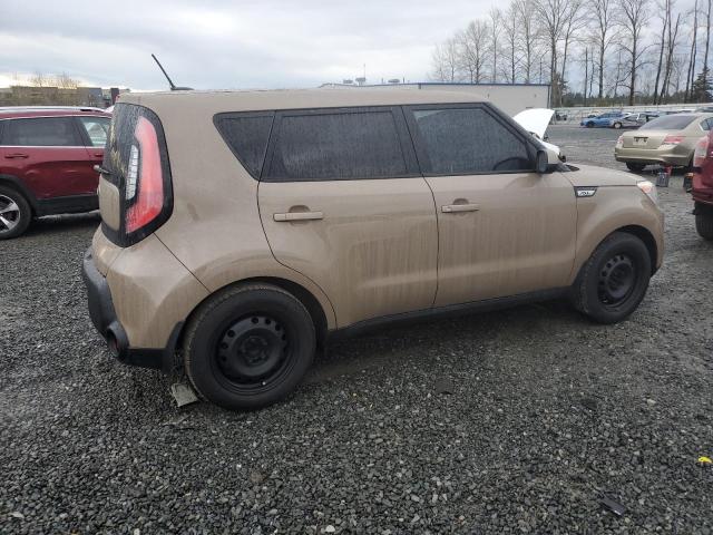 KIA SOUL 2015 brown  gas KNDJN2A2XF7128246 photo #4