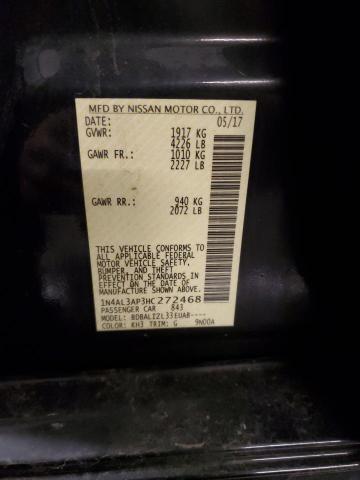 2017 NISSAN ALTIMA 2.5 - 1N4AL3AP3HC272468