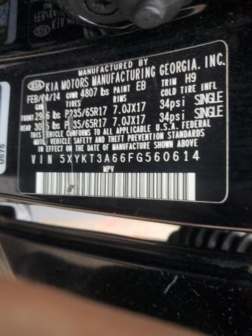 2015 KIA SORENTO LX - 5XYKT3A66FG560614