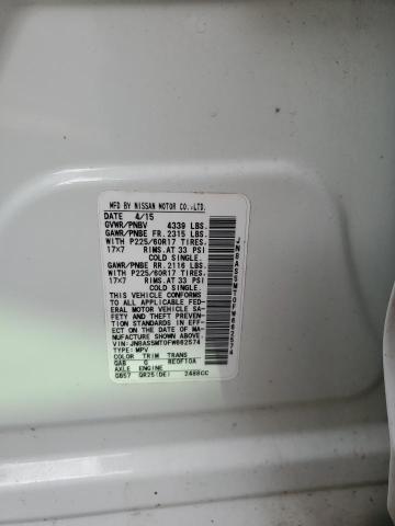 2015 NISSAN ROGUE SELE - JN8AS5MT0FW662574