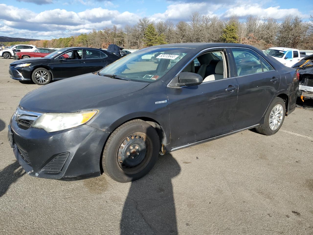 Lot #3023335280 2014 TOYOTA CAMRY HYBR