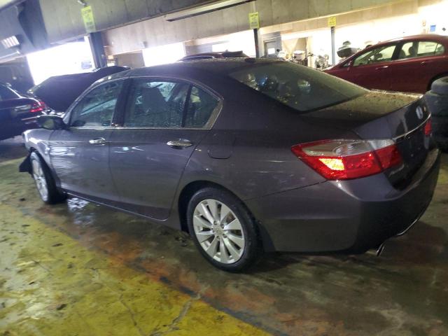 HONDA ACCORD EXL 2014 gray  gas 1HGCR3F80EA019457 photo #3