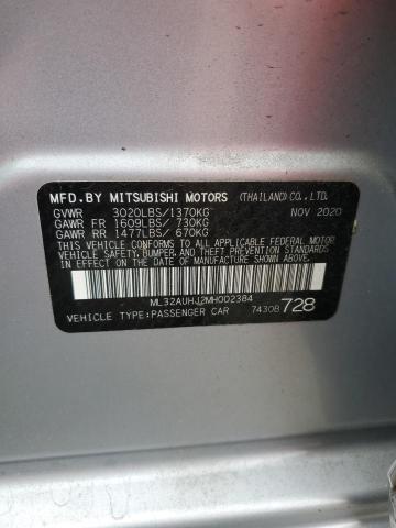 2021 MITSUBISHI MIRAGE ES - ML32AUHJ2MH002384