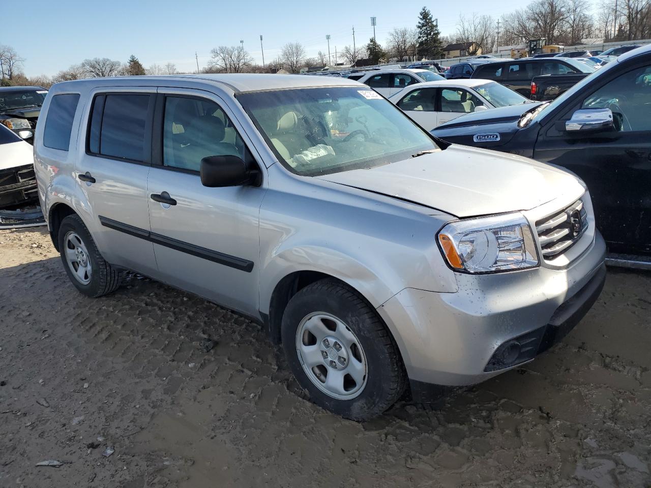 Lot #3030637204 2014 HONDA PILOT LX