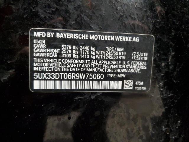 2024 BMW X4 XDRIVE3 - 5UX33DT06R9W75060