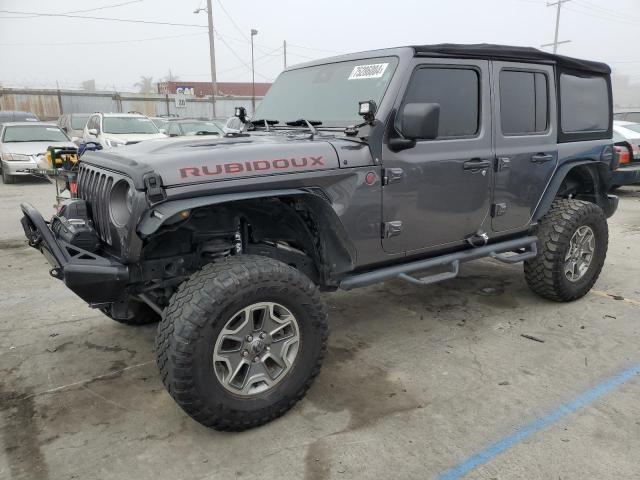 JEEP WRANGLER U 2019 gray  gas 1C4HJXFN0KW547152 photo #1