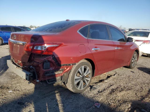 NISSAN SENTRA S 2016 red sedan 4d gas 3N1AB7AP9GY281575 photo #4