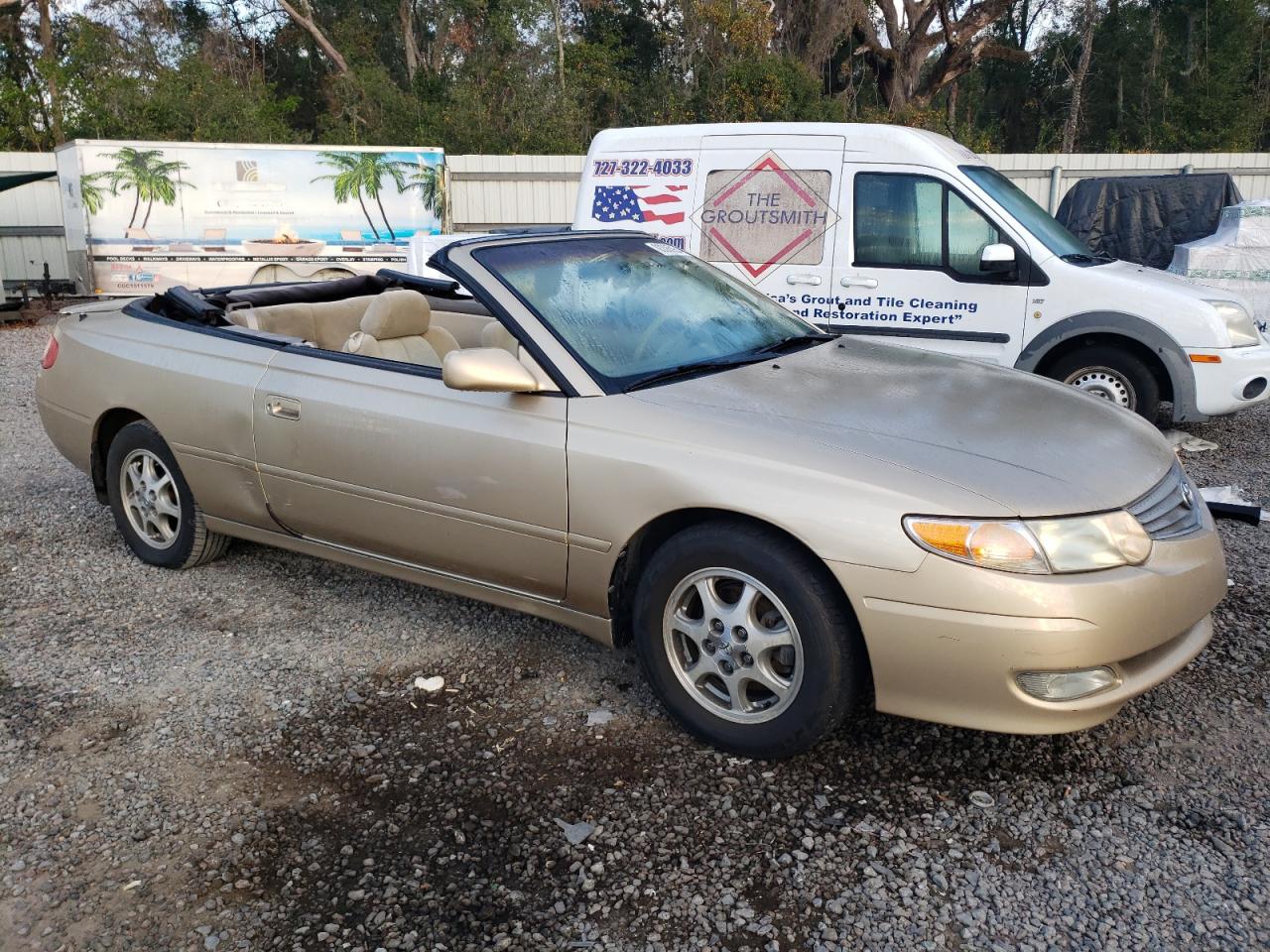 Lot #3024166907 2002 TOYOTA CAMRY SOLA