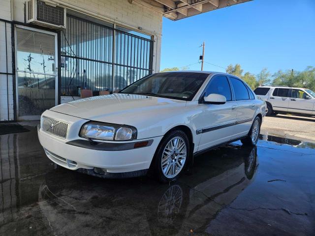 VOLVO S80 T6 TUR 2000 white sedan 4d gas YV1TS90D4Y1134041 photo #3