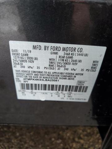 2020 FORD EDGE TITAN - 2FMPK4K93LBA25081