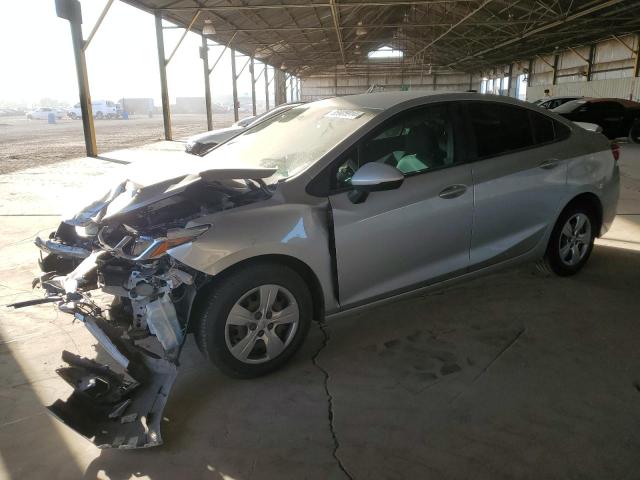 CHEVROLET CRUZE LS 2018 silver  gas 1G1BC5SM4J7127378 photo #1