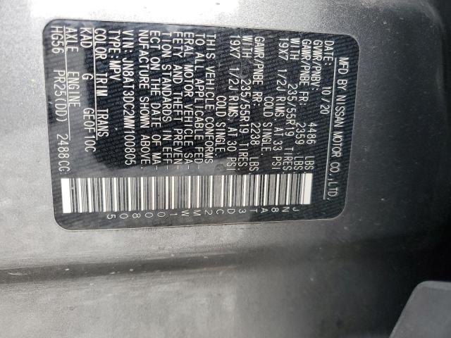 2021 NISSAN ROGUE PLAT - JN8AT3DC2MW100805