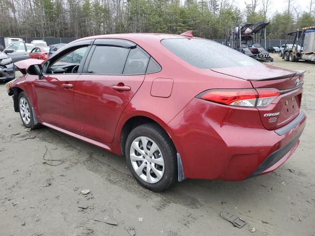 TOYOTA COROLLA LE 2022 red  gas JTDEPMAE5NJ192195 photo #3