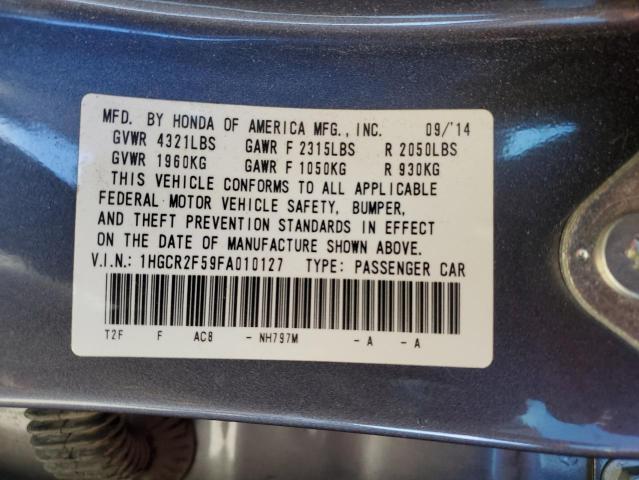 2015 HONDA ACCORD SPO - 1HGCR2F59FA010127