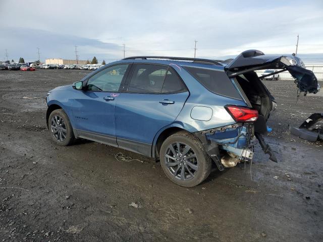 CHEVROLET EQUINOX RS 2024 blue  gas 3GNAXWEG6RL252142 photo #3