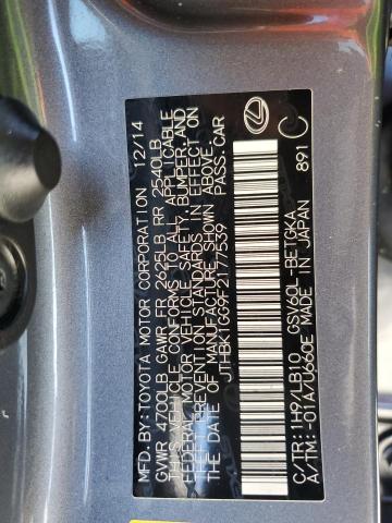 2015 LEXUS ES 350 - JTHBK1GG9F2177539