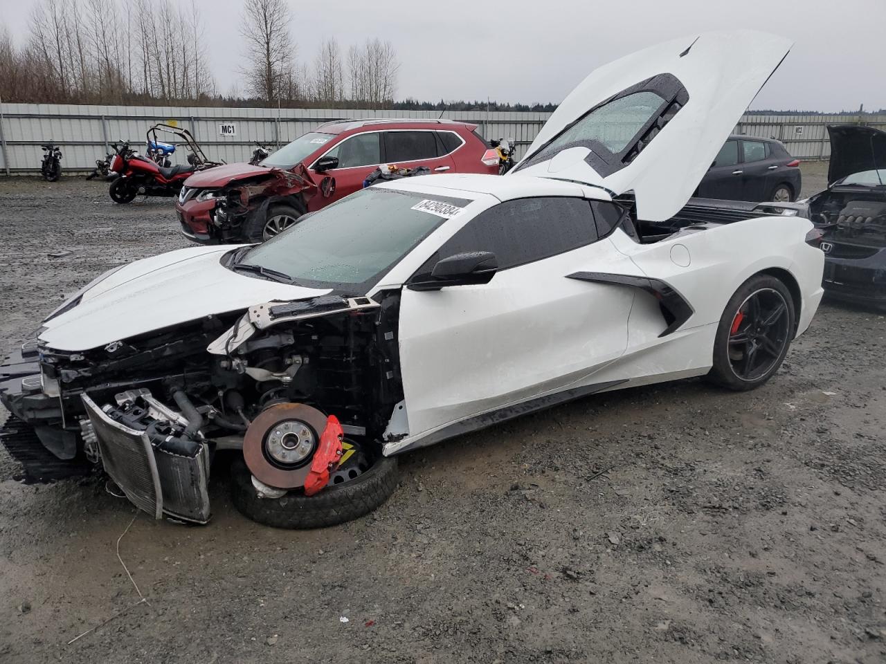 Lot #3046006347 2021 CHEVROLET CORVETTE S