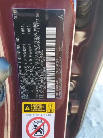 2019 TOYOTA HIGHLANDER - 5TDZZRFH8KS356601