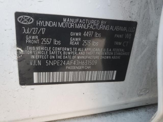 2018 HYUNDAI SONATA SE - 5NPE24AF4JH631509