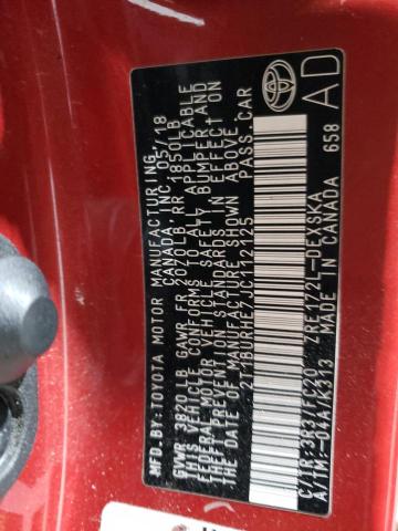 2018 TOYOTA COROLLA L - 2T1BURHE7JC112125