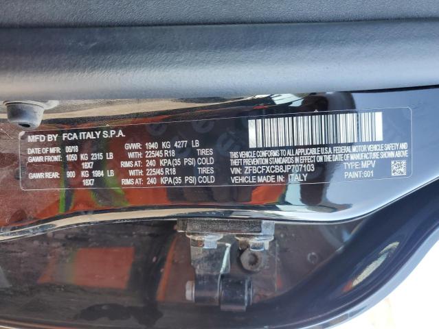 2018 FIAT 500X TREKK ZFBCFXCB8JP707103