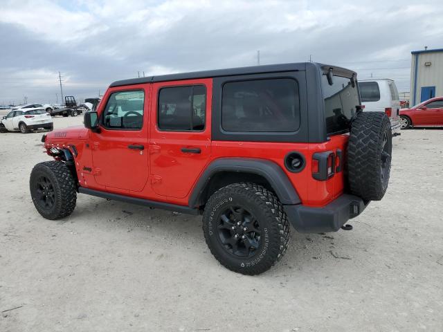 JEEP WRANGLER S 2023 red  gas 1C4HJXDG3PW584885 photo #3