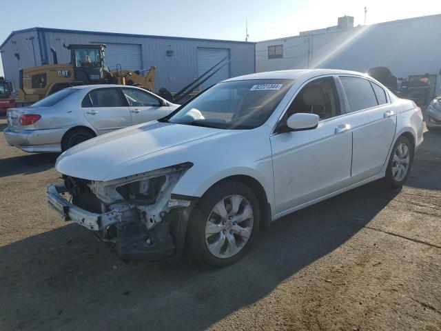 HONDA ACCORD EX 2008 white  gas 1HGCP36768A007279 photo #1