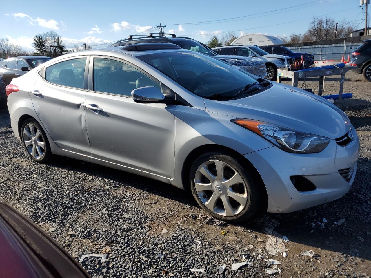 Lot #3048333730 2012 HYUNDAI ELANTRA GL