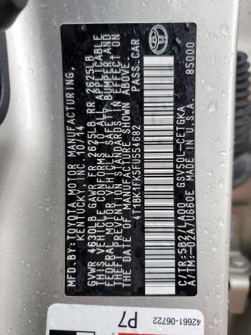 2015 TOYOTA CAMRY XSE - 4T1BK1FK5FU554682