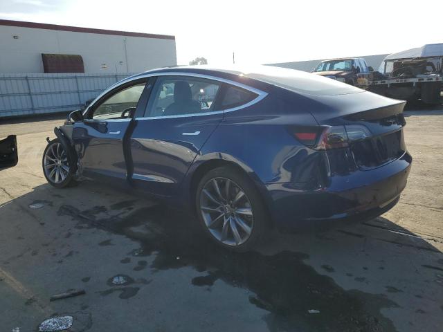 TESLA MODEL 3 2017 blue  electric 5YJ3E1EA6HF002998 photo #3