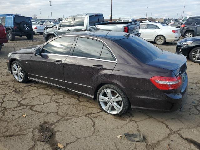 MERCEDES-BENZ E 350 4MAT 2012 brown  gas WDDHF8JB1CA633238 photo #3