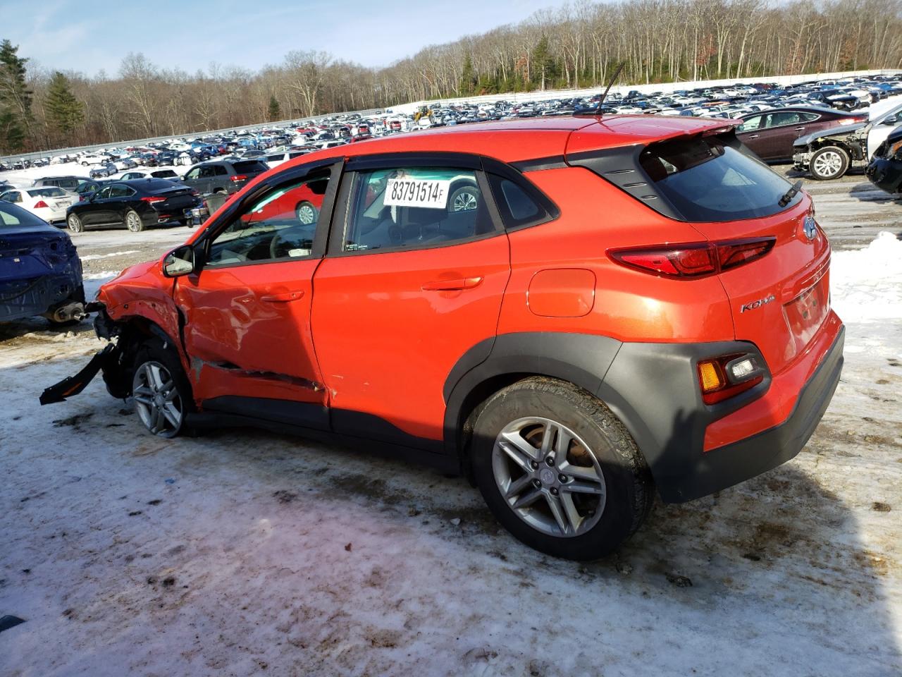 Lot #3034386121 2019 HYUNDAI KONA SE