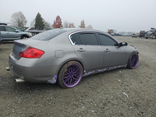 INFINITI G35 2007 silver  gas JNKBV61E37M724774 photo #4