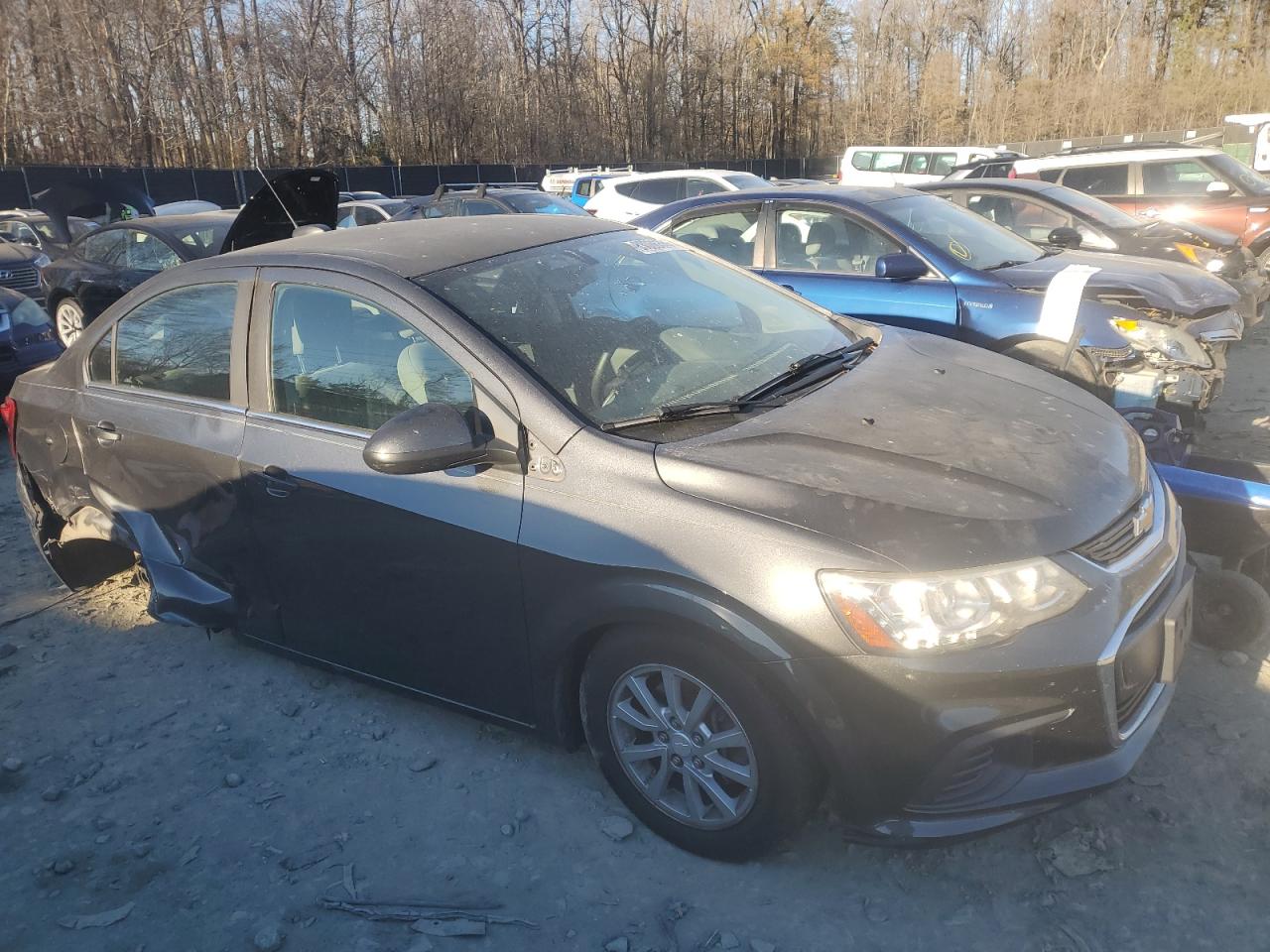 Lot #3024162856 2017 CHEVROLET SONIC LT