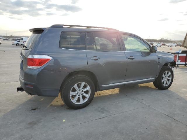 TOYOTA HIGHLANDER 2011 gray  gas 5TDBK3EH6BS046869 photo #4