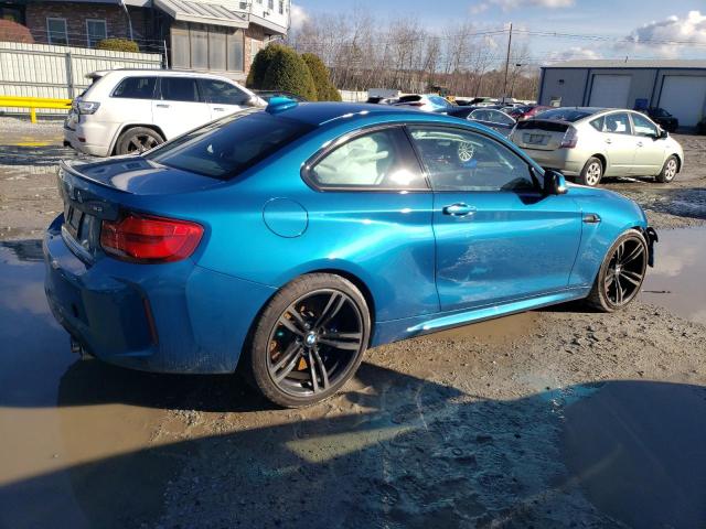 BMW M2 2018 blue  gas WBS1J5C59JVD37658 photo #4