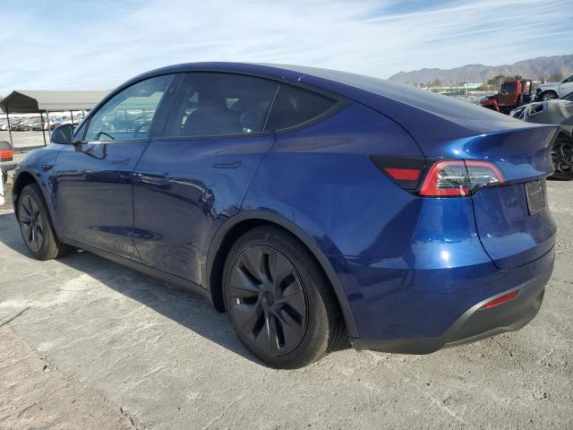 TESLA MODEL Y 2025 blue  electric 7SAYGDED1SF235306 photo #3