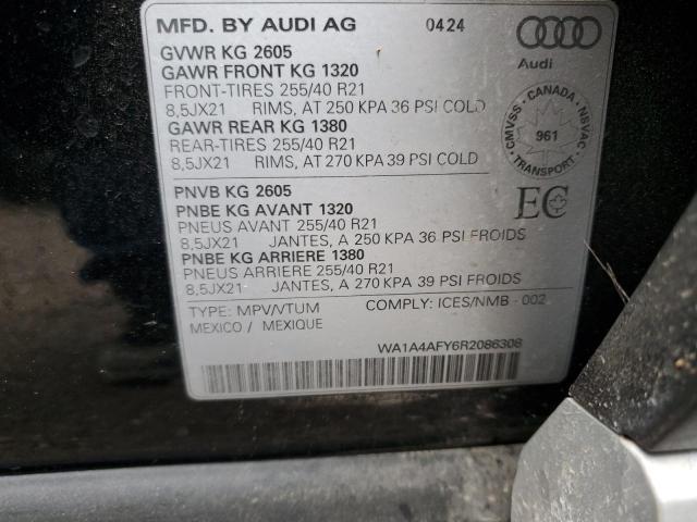 2024 AUDI SQ5 PREMIU WA1A4AFY6R2086308