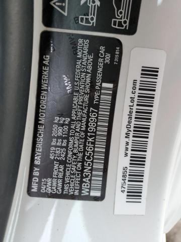 2015 BMW 428 XI WBA3N5C56FK198967