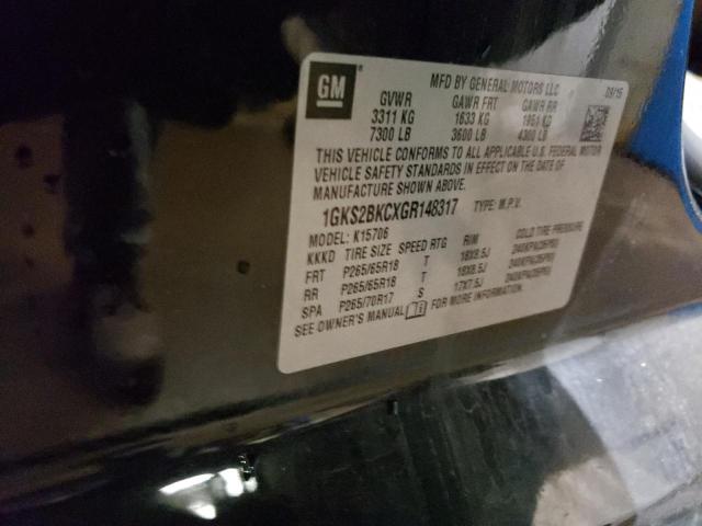 2016 GMC YUKON SLT - 1GKS2BKCXGR148317