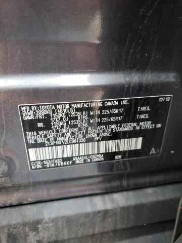 2020 TOYOTA RAV4 XLE - 2T3P1RFV2LC084326