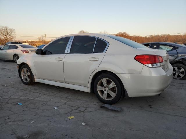 SUBARU LEGACY 2.5 2013 white  gas 4S3BMBA63D3005600 photo #3