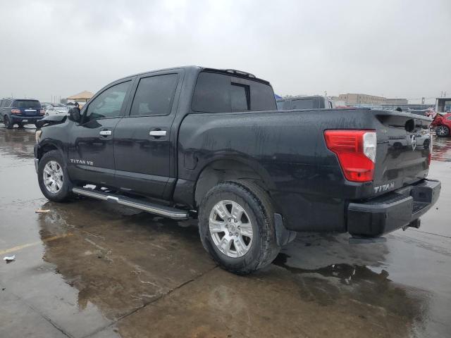 NISSAN TITAN PLAT 2019 black  gas 1N6AA1E63KN509717 photo #3