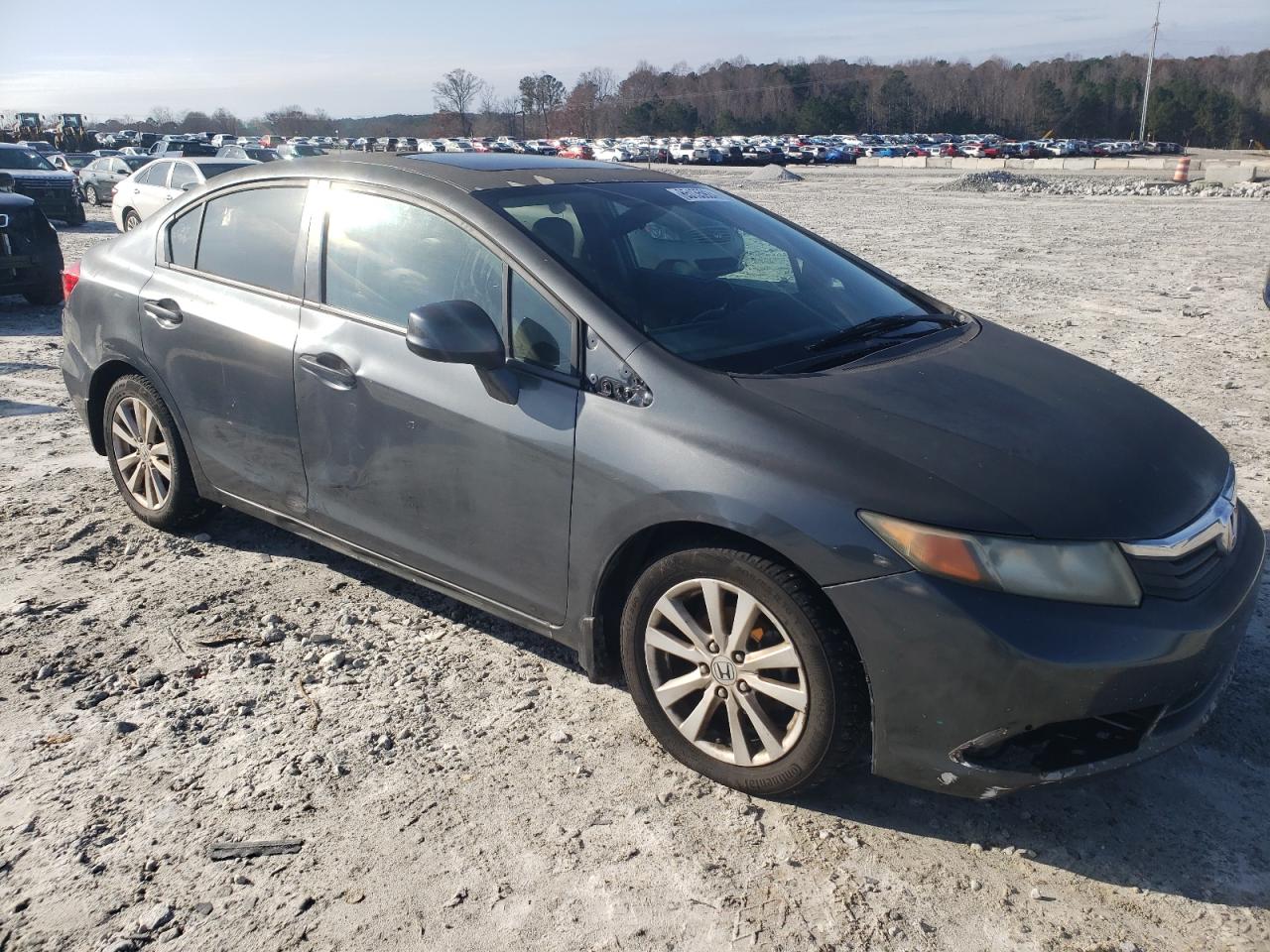 Lot #3025797328 2012 HONDA CIVIC EXL